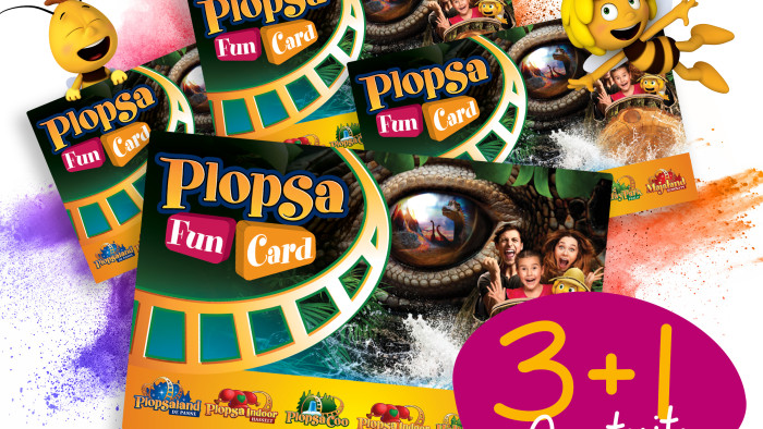 3 1 Gratuite Funcard Plopsa Plopsaland De Panne